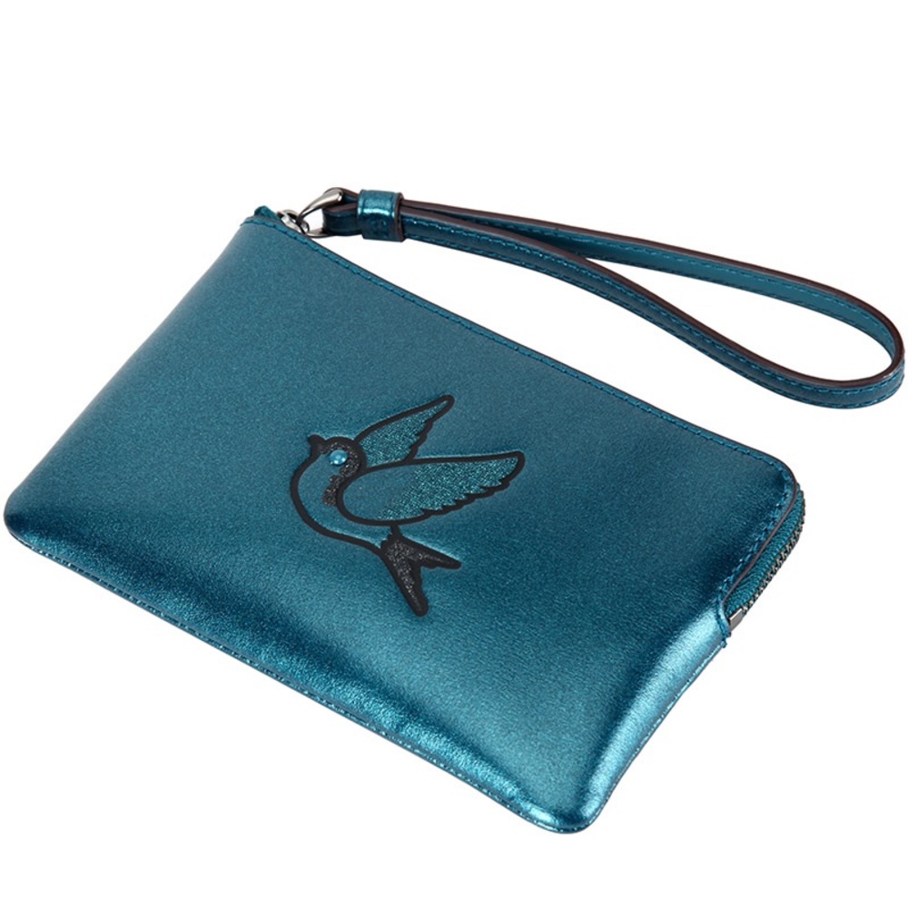 NWT Coach RARE gorgeous bird wristlet PRICE FIRM - Picture 3 of 6